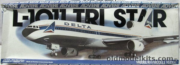 Revell 1/144 Lockheed L-1011 Tristar Delta Airlines, 3403 plastic model kit
